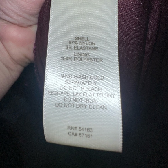 NEW WT Eliza J Women’s Size 16 Sequin Gown Sleeveless Mermaid Style Purple - Picture 15 of 16